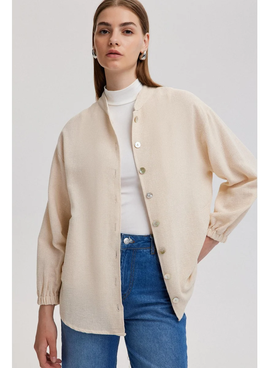 Touche Touche Natural Textured Jacket