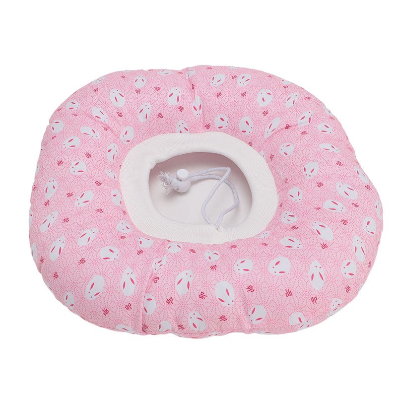 Side Sleeper Pillow: 100% Cotton Donut-Shaped Ear Hole Pillow - Pressure Relief Ear Pain Relief Pillow for Post Surgery Recovery, Ear Inflammation and Piercing Care - Image 3