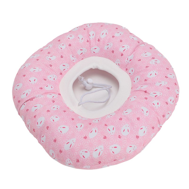 Side Sleeper Pillow: 100% Cotton Donut-Shaped Ear Hole Pillow - Pressure Relief Ear Pain Relief Pillow for Post Surgery Recovery, Ear Inflammation and Piercing Care - Image 2