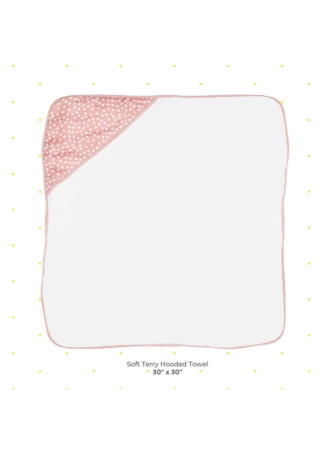 Spasilk Baby 2 Pack Soft Terry Towel with Muslin Printed Hood - Image 2