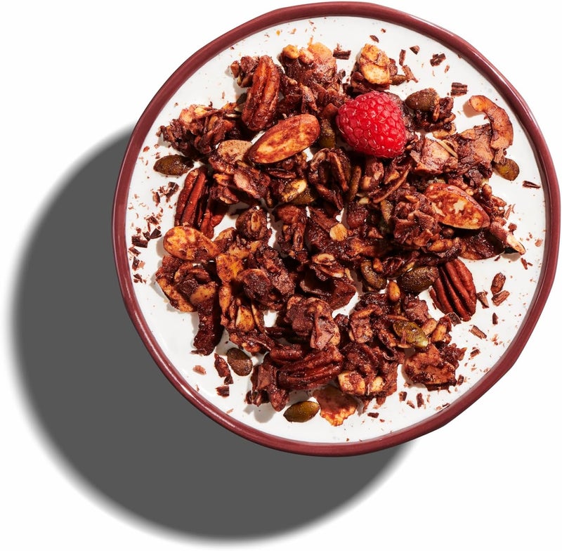NuTrail Nut Granola Cereal with Dark Chocolate - No Sugar Added, Keto, Low Carb, Gluten Free, 8 oz - Image 5