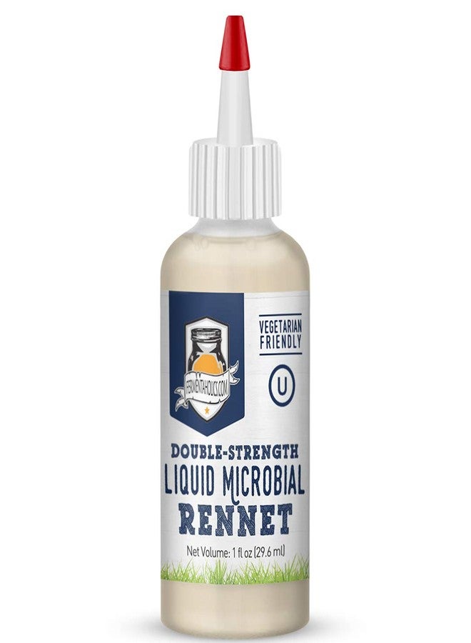 Fermentaholics Liquid Microbial Rennet For Cheese Making, Vegetarian Milk Coagulant - 1 fl oz - Image 1