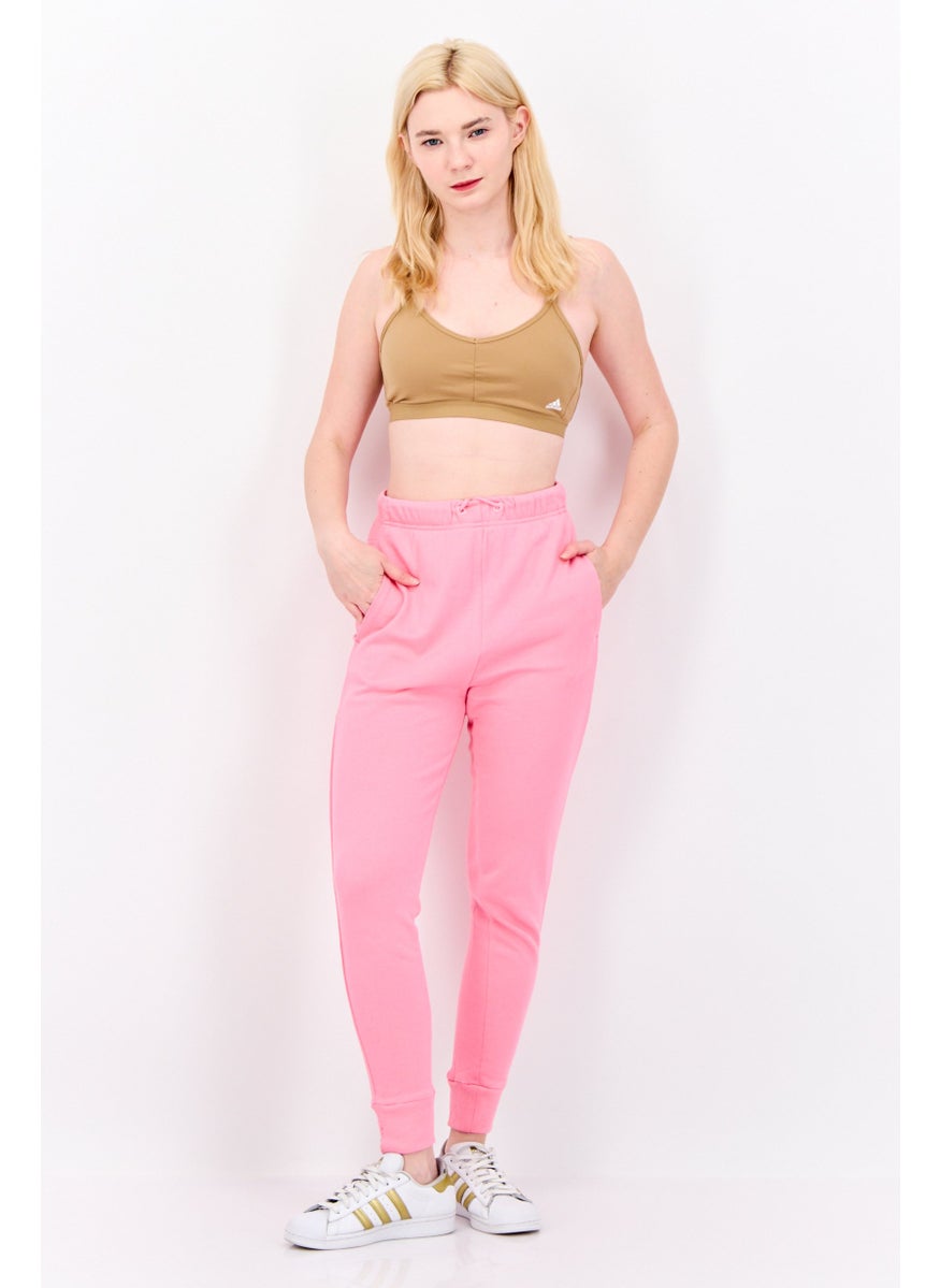Adidas - Women Sportswear Fit Brand Logo Outdoor Sweatpants, Pink - Image 1