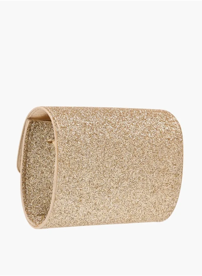 Flora Bella By Shoexpress Girls Bow Detail Embellished Sling Bag With Magnetic Closure Ramadan Collection