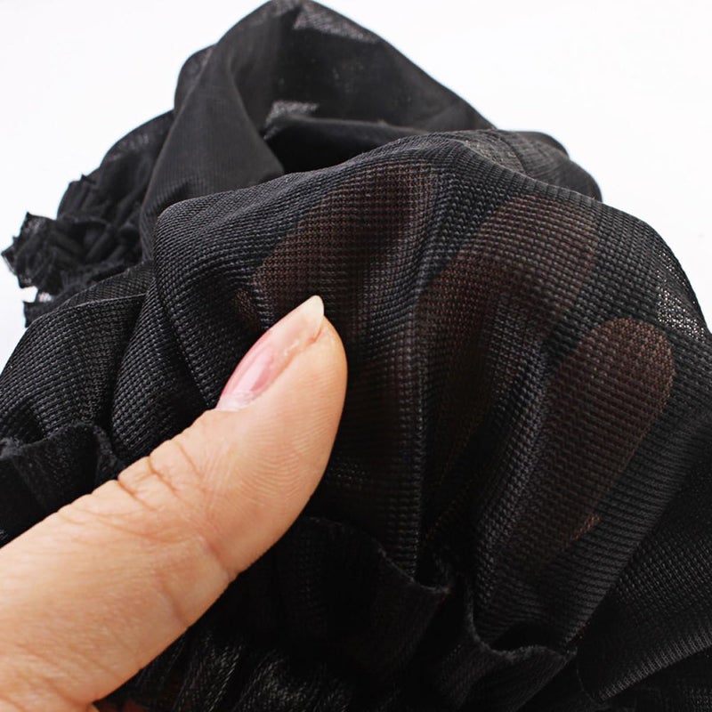Adjustable Black Mesh Wig Cap Elastic Hairdressing Accessory For All Hair Types - Image 5