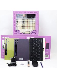 ATOUCH ATOUCH SE3 Tablet 10.1 Inch Android 13 Tablet Dual SIM Phone Tablet with Watch  - Image 2