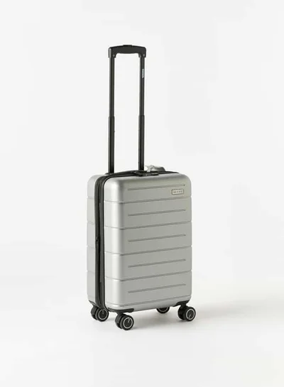 Wave Textured Hardcase Luggage Trolley Bag with Retractable Handle