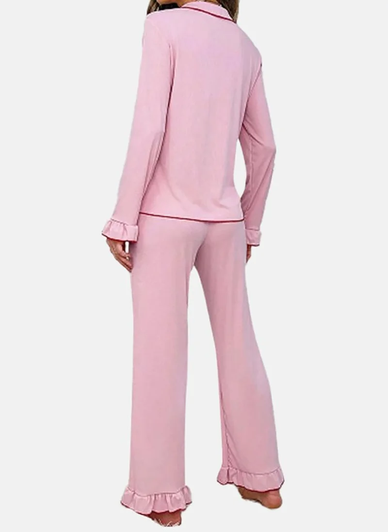 يونيكي Lavender Solid Pyjamas & Shirt