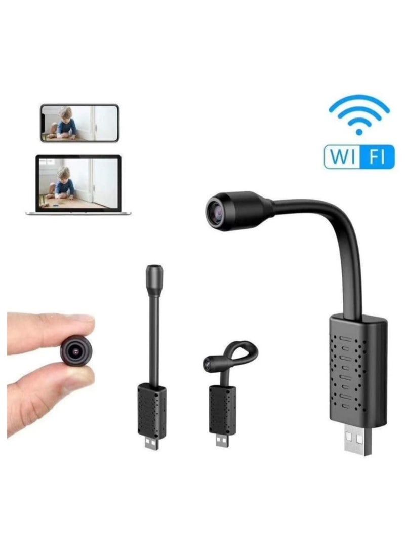 ELTRAZONE Portable Wifi Security Camera Smart Mini Wireless USB IP Camera Flexible 360 Degree Loop Video Motion Detection Camera - Image 2