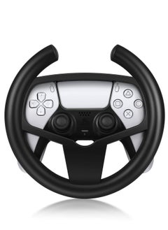 Y&D Steering Wheel Mount Holder Clip Stand, Fit for PS5 Gaming Racing, Gamepad Joypad Grip Controller Accessories, Sony PlayStation 5, Works with Car Driving Video Games (Black)  - Image 2