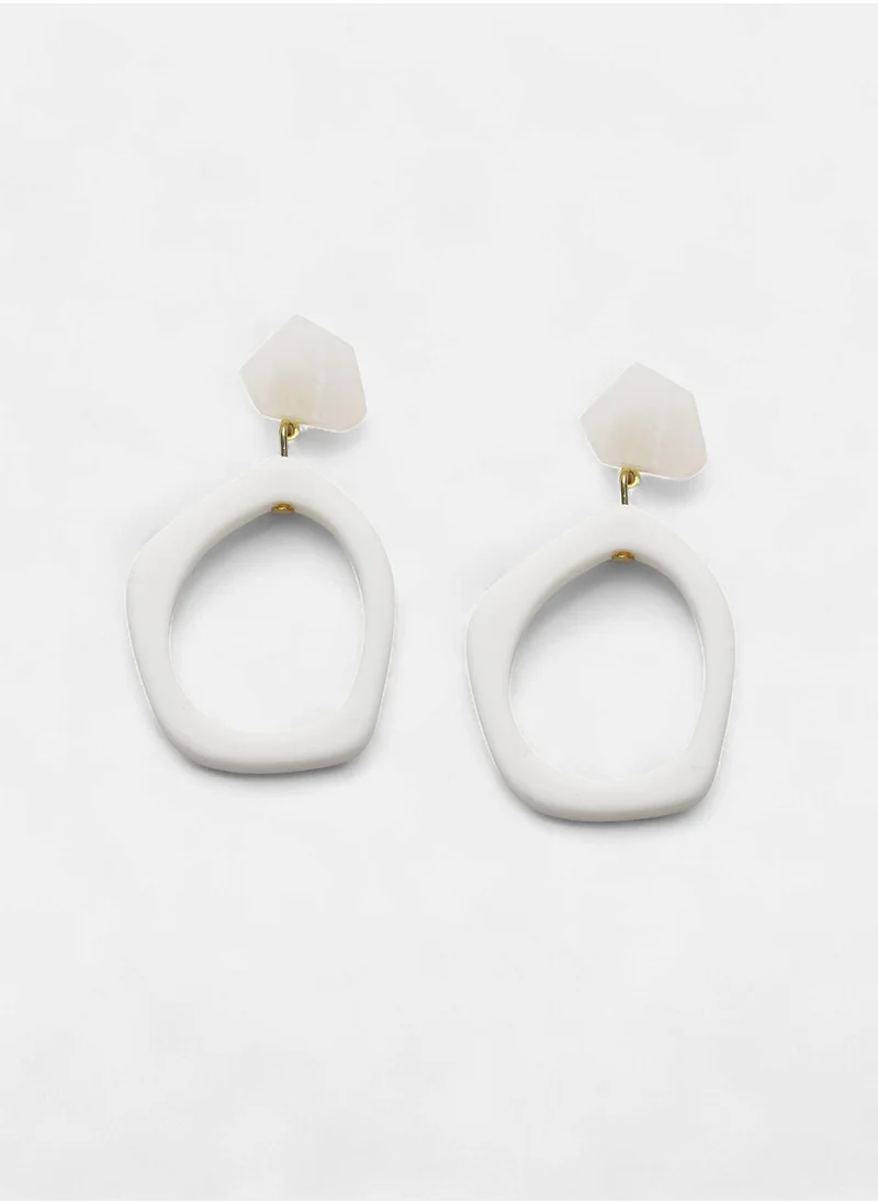 SOHI Contemporary The Oyuk Drop Earrings