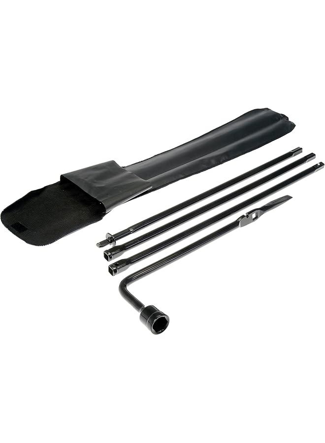 Dorman 926-000 Spare Tire Jack Handle/Wheel Lug Wrench Compatible With Select Cadillac/Chevrolet/Gmc Models, Black - Image 1