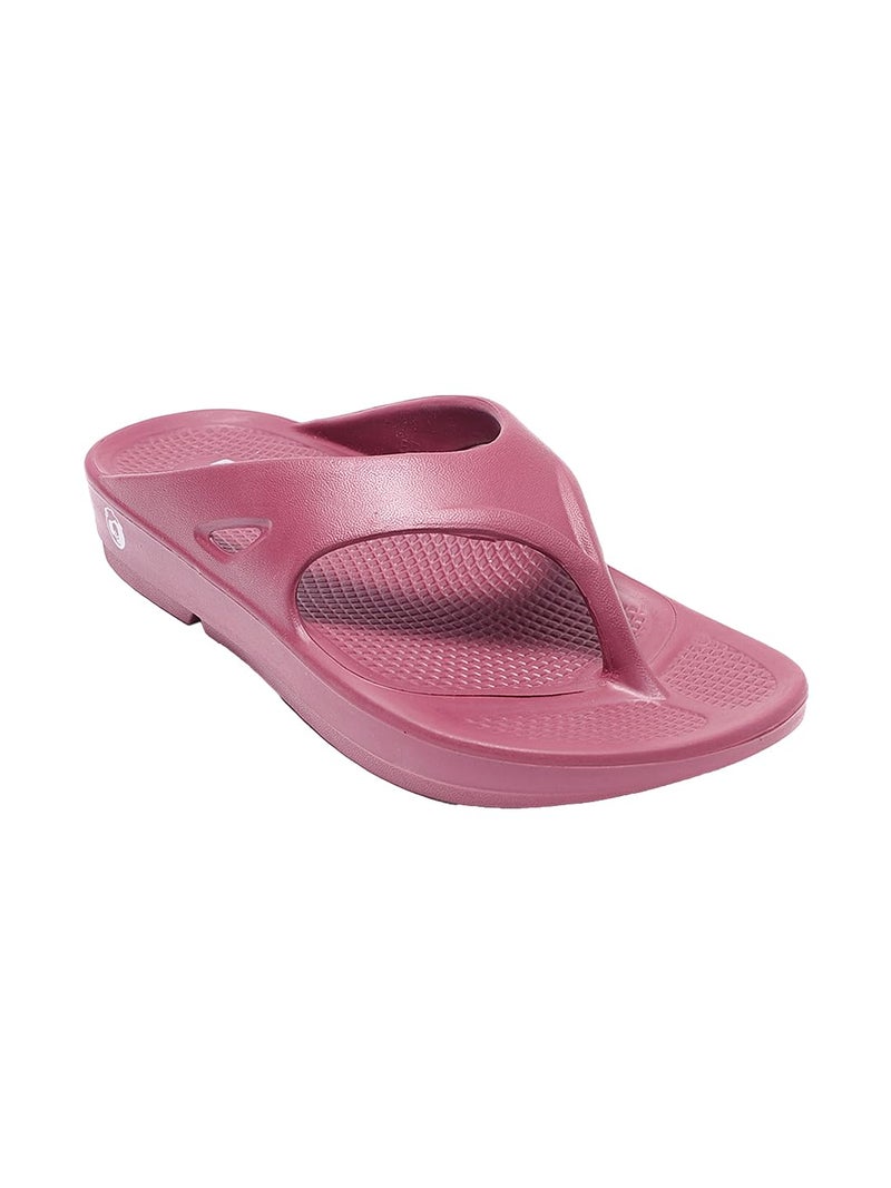NEOZ Ultra Soft Women's Slippers with Cushion FootBed for Adult | Comfortable & Light Weight| Stylish & Anti-Skid| Waterproof & Everyday Flip Flops for Ladies/Girls, W-CLASSIC-CRANBERRY_8 - Image 1