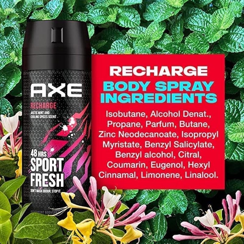 AXE Arctic Mint and Cooling Spices Odour Deodorant Body Spray Recharge (150ml) - Image 4