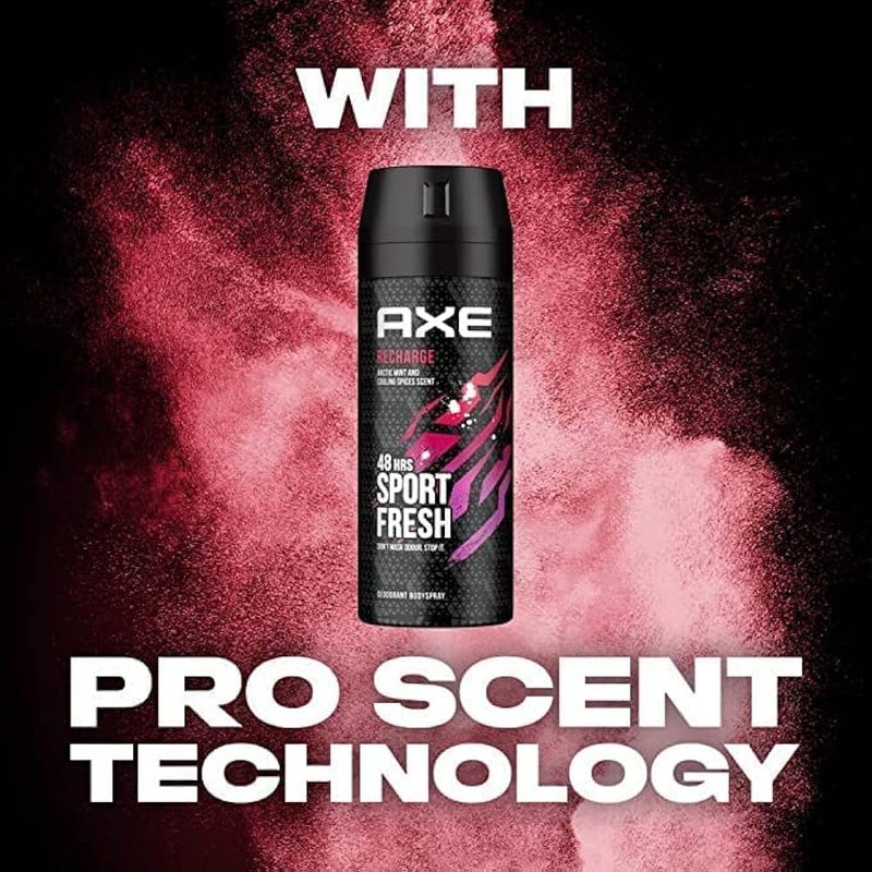 AXE Arctic Mint and Cooling Spices Odour Deodorant Body Spray Recharge (150ml) - Image 2