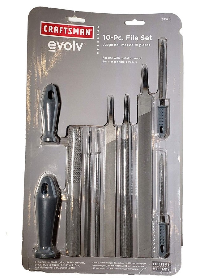 Craftsman Evolv 10 piece file set
