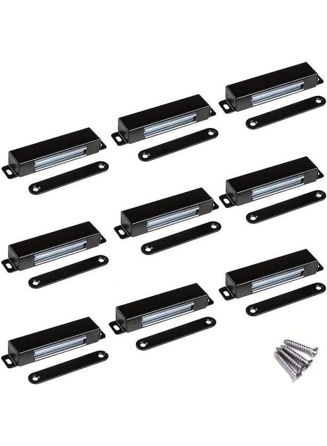 2 Pcs Black Door Magnet Catch 90lb High Magnetic Stainless Steel Cabinet Latch - Image 5