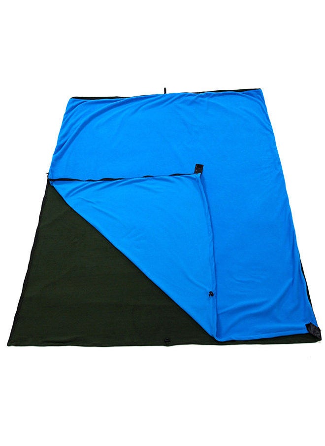 Generic Outdoor Sleeping Bags Portable Emergency Sleeping Bag Light-weight Fleece Sleeping Bag for Camping Travel Hiking Coffee Colour  - Image 3