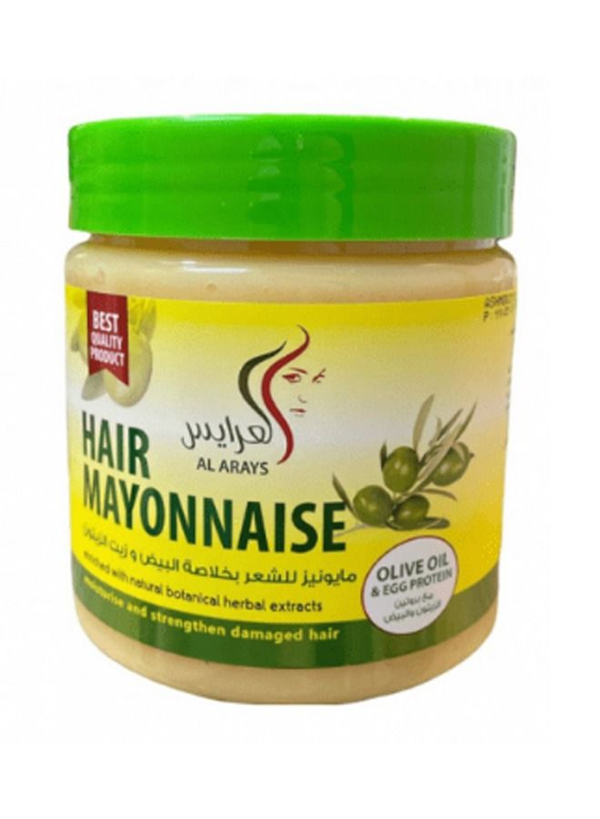 العرايس كريم مايونيز للشعر بخلاصة البيض وزيت الزيتون 500  مل