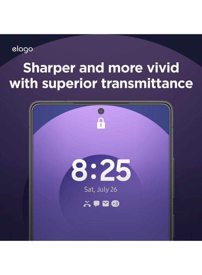 Elago Tempered Glass Designed for Samsung Galaxy S25 Ultra (2025) Screen Protector - [1 PACK] - Image 4