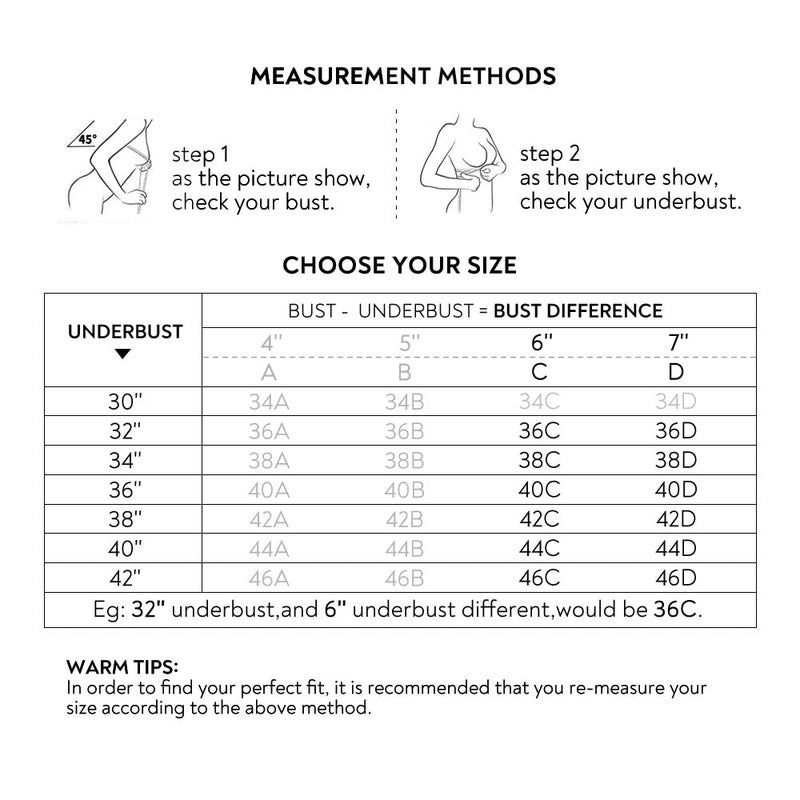 FallSweet Plus Size Lace Bra C Cup Wide Back Push Up Brassiere for Women (Beige, 36C) - Image 5