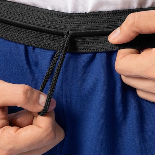 Fruit of the Loom Men's Eversoft Cotton Shorts with Pockets (S-4XL), 2 Pack-Blue, X-Large - Image 3