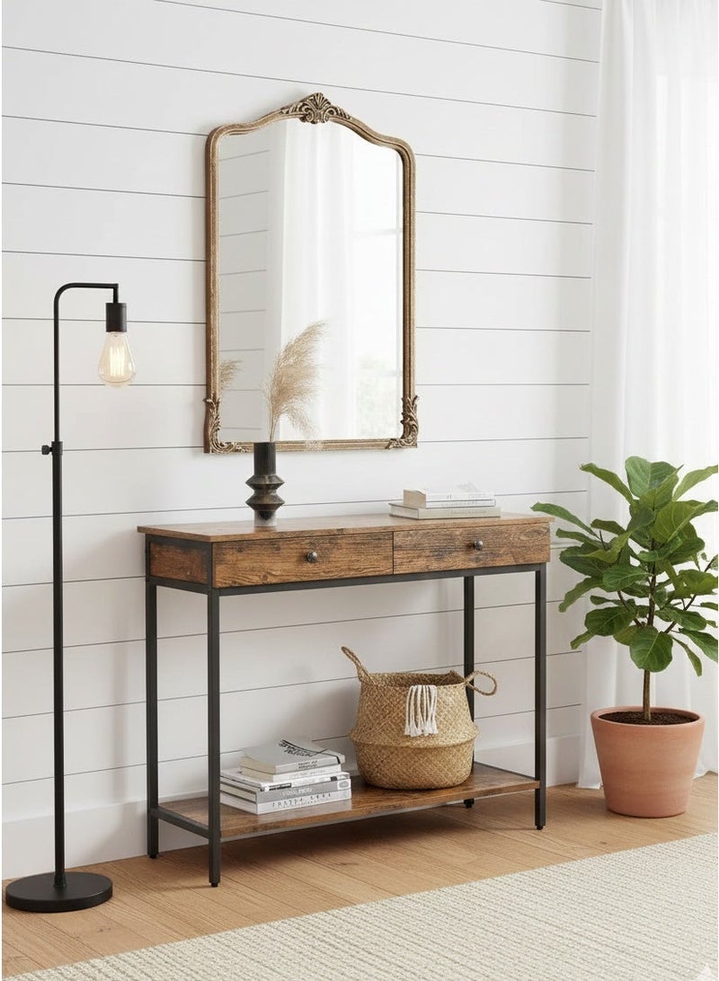 لوكشري كونسول متعدد الاستخدامات إضافة أنيقة لغرفة المعيشة أو مدخل المنزل أو طاولة للقهوة و الشاي وطاولة القراءة في غرفة النوم والدراسة - Image 1