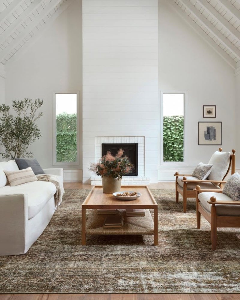 سجادة منطقة لولوي أمبر لويس مجموعة بيلي توباكو رست 23 × 39 سجادة عتيقة متضررة لصالون وغرفة نوم ومدخل وممرات سجادة عالية الحركة لتزيين المنزل