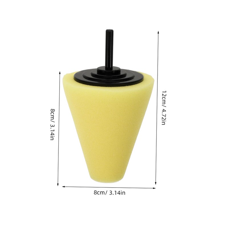 Car Wheel Polishing Sponge Pad Kit 5 Inch Reusable For Scratch Removal And Gloss Restoration - Image 3
