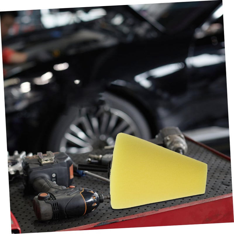 Car Wheel Polishing Sponge Pad Kit 5 Inch Reusable For Scratch Removal And Gloss Restoration - Image 5