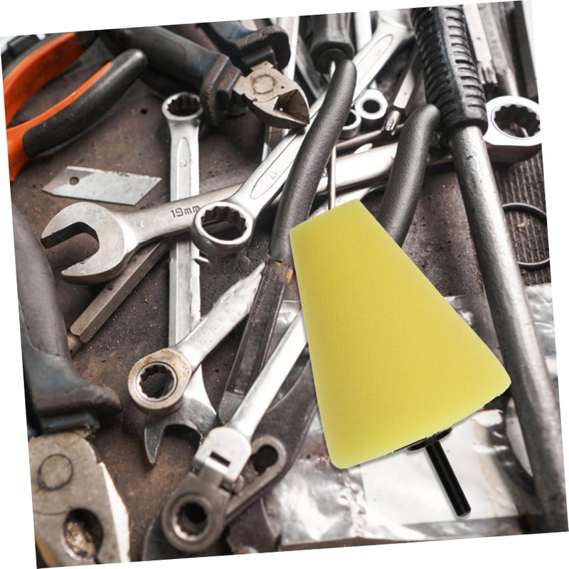 Car Wheel Polishing Sponge Pad Kit 5 Inch Reusable For Scratch Removal And Gloss Restoration - Image 4