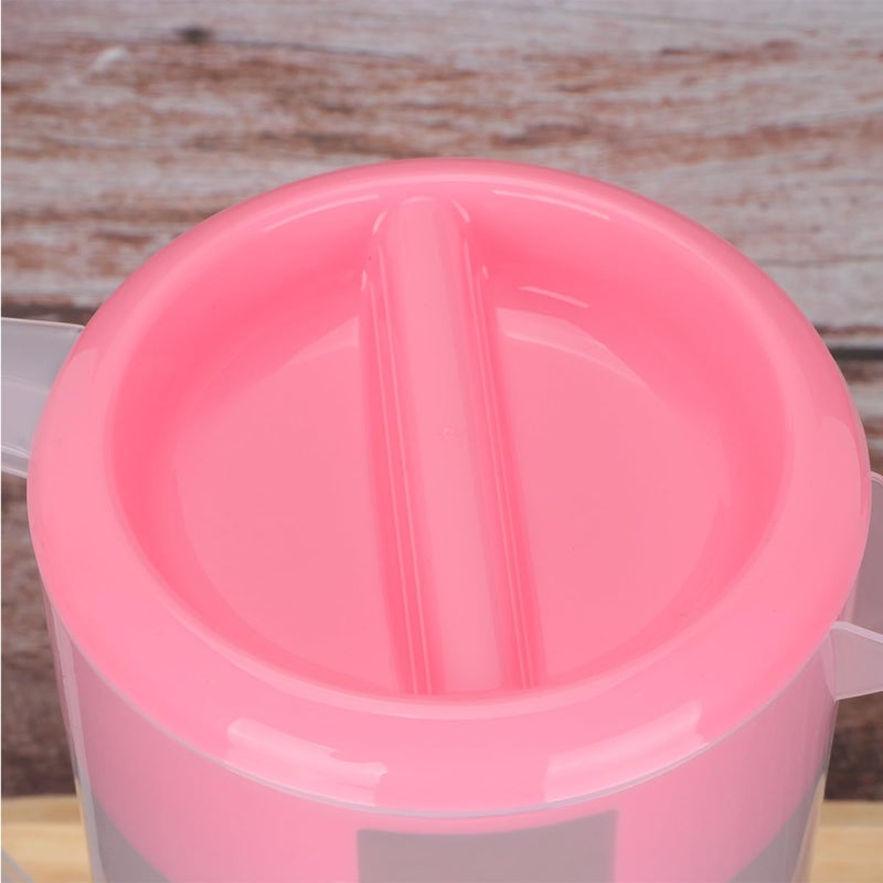 White Plastic Water Pitcher 2400ml With Lid And Scale For Juice Tea Beverage Serving - Image 5
