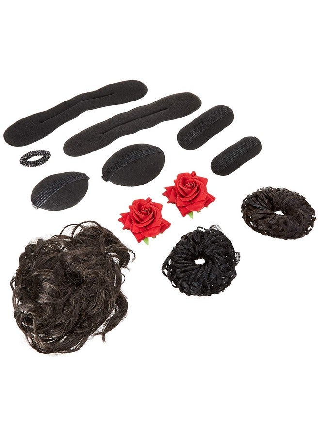 تشاندركاش إكسسوارات شعر تشاندركاش مع شعر مجاني للحفلات والاحتفالات (عبوة من 12 قطعة)