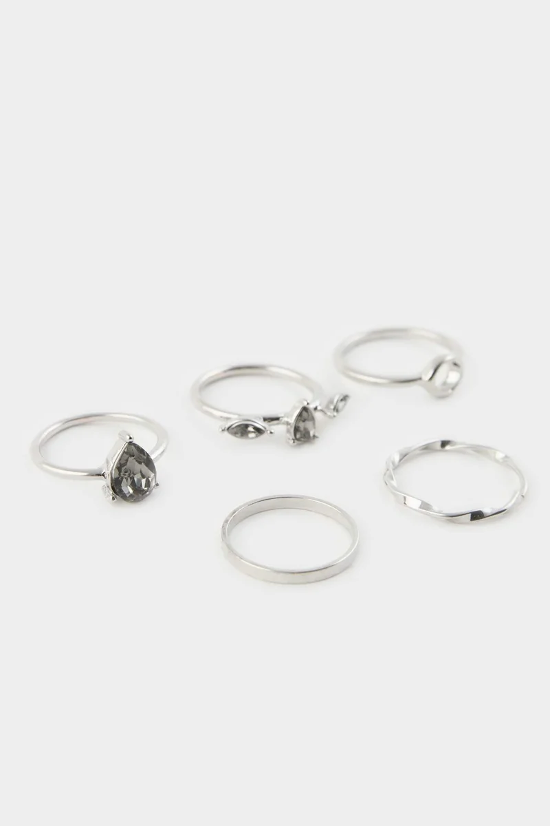 ديفاكتو Woman 5 Piece Rings