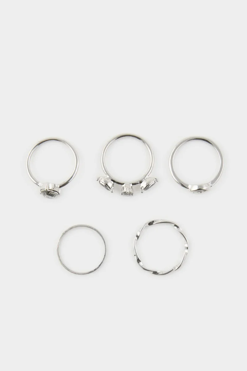 ديفاكتو Woman 5 Piece Rings