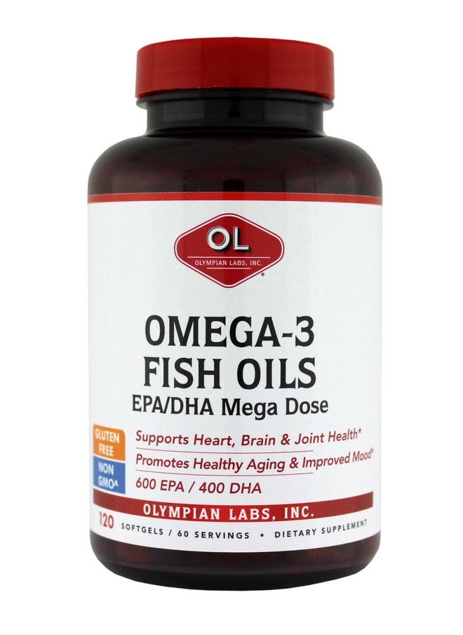 Olympian Labs Mega Omega 3 Fish Oils 60 Sevings3148  - Image 1