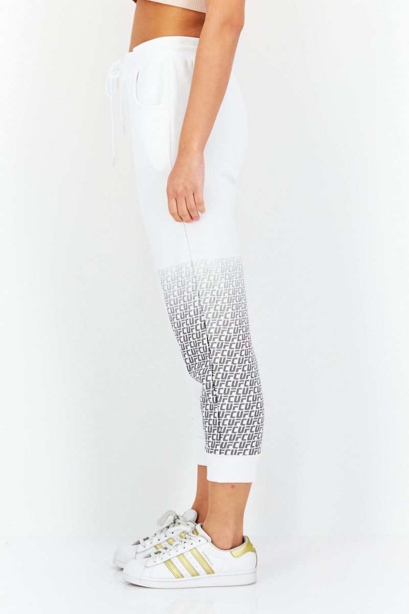 Ufc Women Sportswear Fit Training Sweatpants, White - Image 3