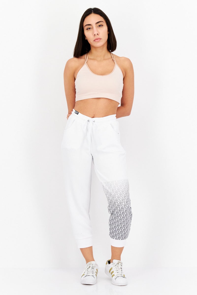 Ufc Women Sportswear Fit Training Sweatpants, White - Image 4