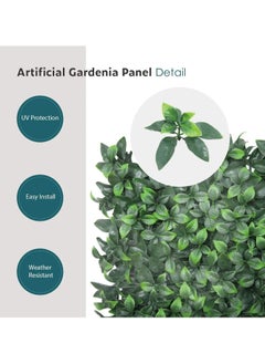 Generic Faux Ivy Privacy Fence Screen Artificial Boxwood Panels Topiary Hedge Plants UV Protection Indoor Outdoor Decoration  - Image 3