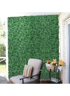 Generic Faux Ivy Privacy Fence Screen Artificial Boxwood Panels Topiary Hedge Plants UV Protection Indoor Outdoor Decoration  - Image 2