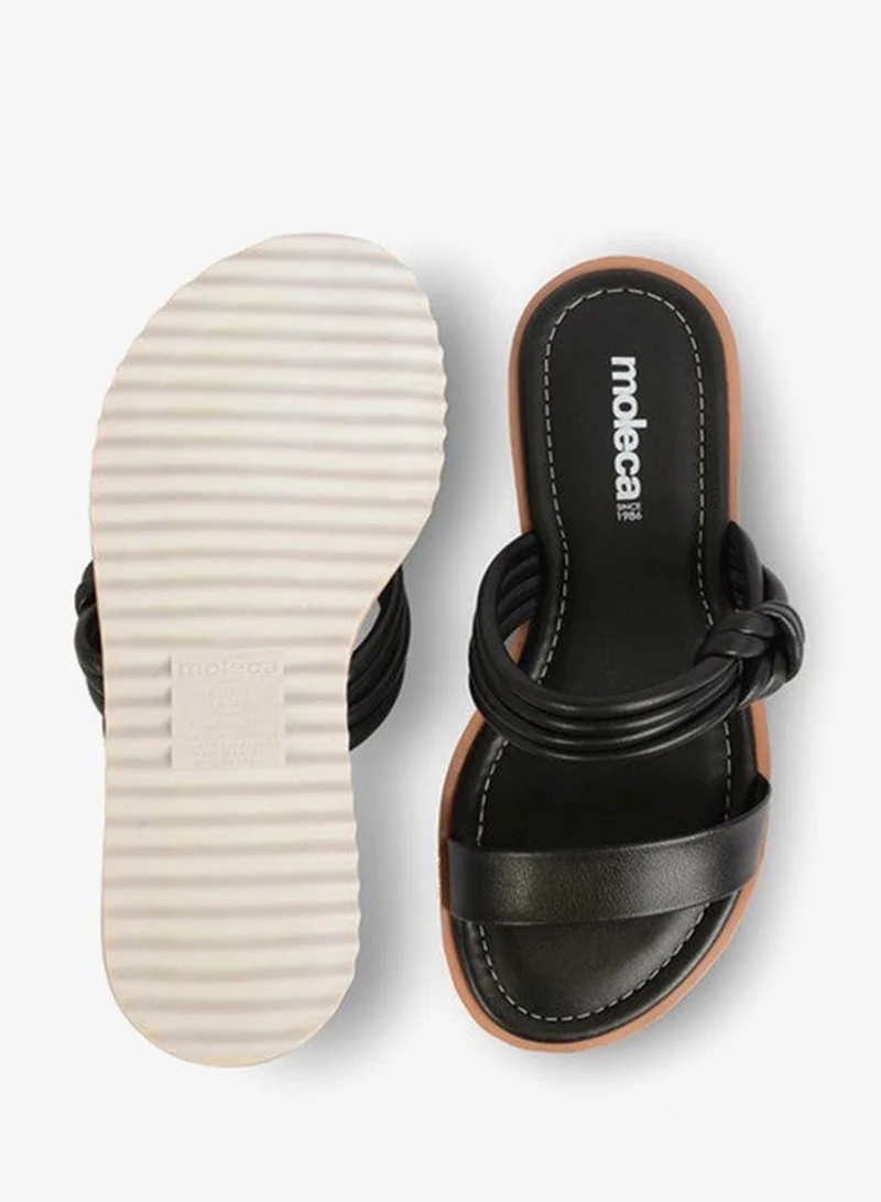 MOLECA Multi Strap Flat Sandals