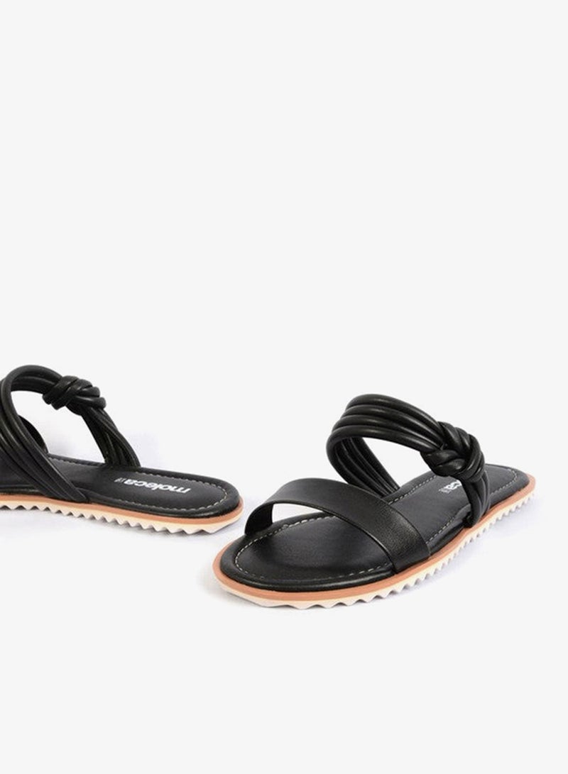 MOLECA Multi Strap Flat Sandals - Image 4