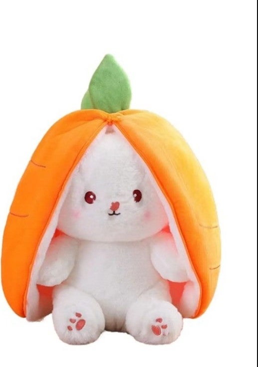 Pufu Toys Special Gift for Lover Strawberry Rabbit Special Design - Plush Rabbit Toy 35 cm  - Image 1