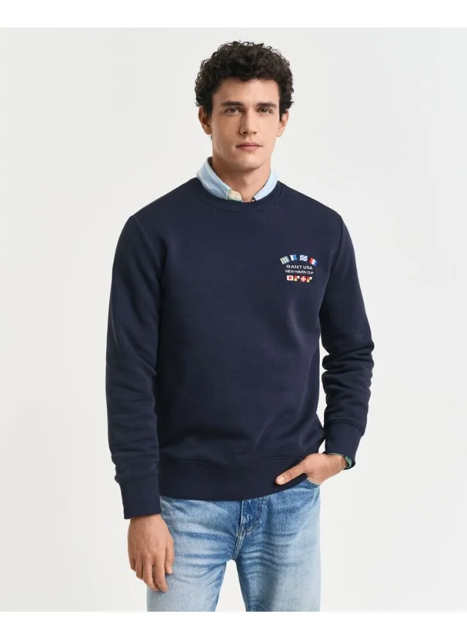 GANT GRAPHIC C-NECK