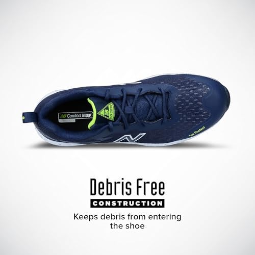 New Balance Men's Composite Toe Logic Industrial Boot, Navy/Lime EH, 7 - Image 3