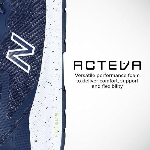 New Balance Men's Composite Toe Logic Industrial Boot, Navy/Lime EH, 7 - Image 4
