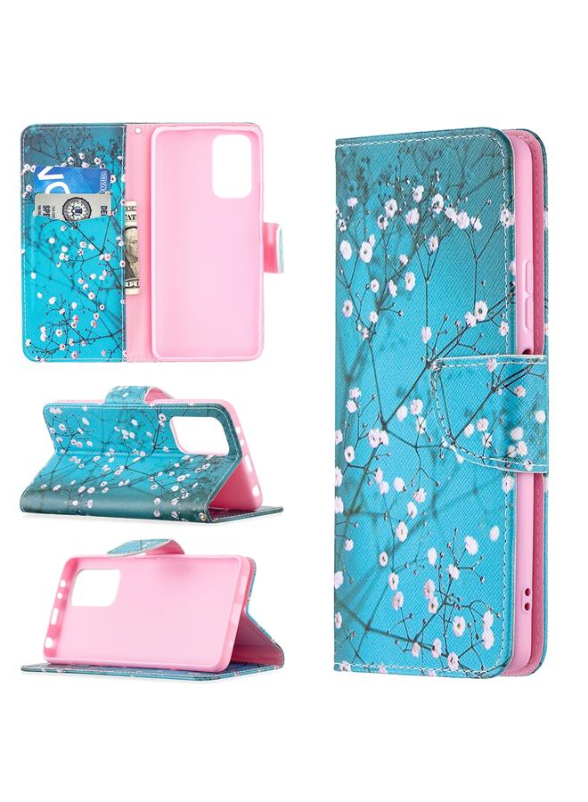 Case For Xiaomi Redmi Note 10 Pro Colored Drawing Pattern Horizontal Flip Leather Case with Holder & Card Slots & Wallet