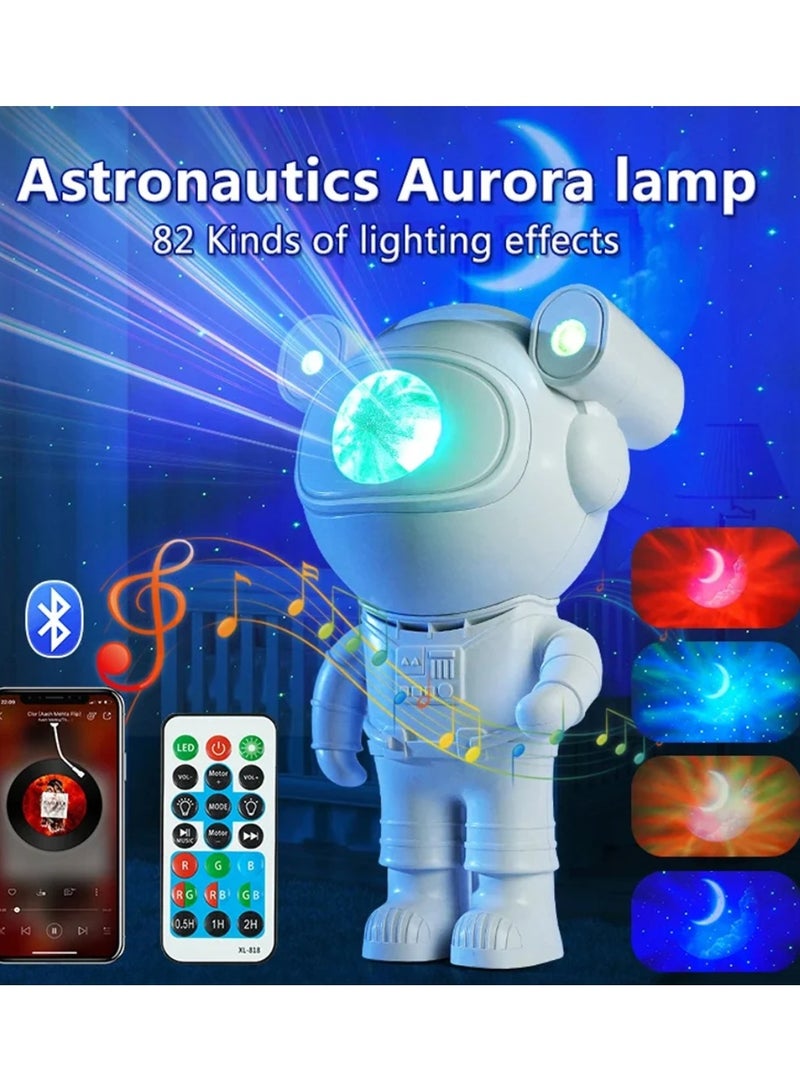 DIGI CORE Star Projector Night Light with Timer and Remote Control Astronaut Projector Lamp 360° Rotation USB Galaxy Starry Sky Projector for Kids Party Bedroom and Game Room - Image 1