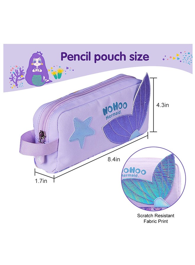 Nohoo Kids Pencil Case / Colour Bag Mermaid - Purple - Image 5