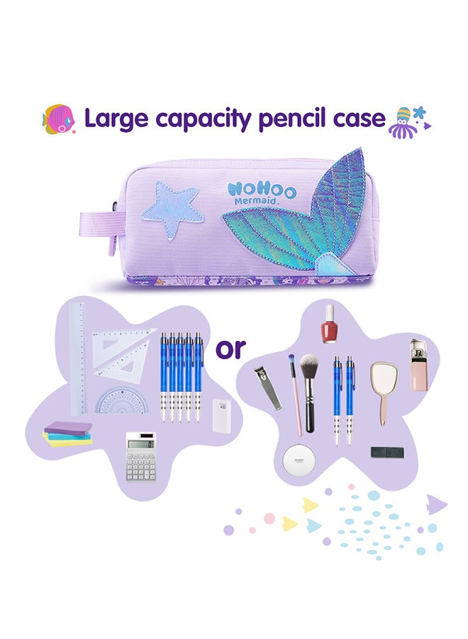 Nohoo Kids Pencil Case / Colour Bag Mermaid - Purple - Image 3